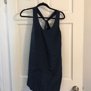 Navy blue jcrew dress
